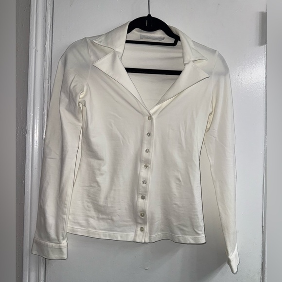 Anne Fontaine Tops - Anne Fontaine long sleeve & button down blouse size 36 (XS-S)